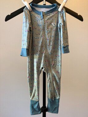 BURLEBO Vintage Cruiser Baby Zip-Up Size 3–6 Months